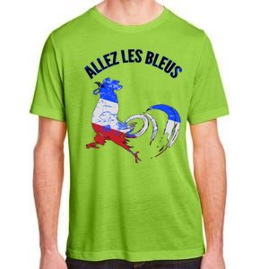 Allez Les Bleus France Soccer Adult ChromaSoft Performance T-Shirt