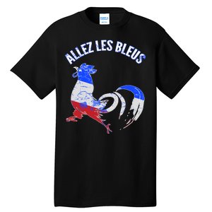 Allez Les Bleus France Soccer Tall T-Shirt