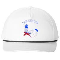 Allez Les Bleus France Soccer Snapback Five-Panel Rope Hat