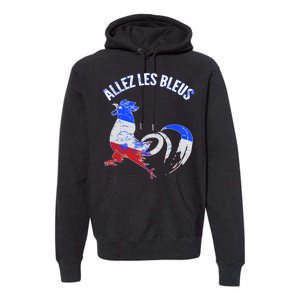 Allez Les Bleus France Soccer Premium Hoodie