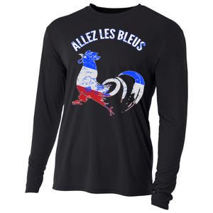 Allez Les Bleus France Soccer Cooling Performance Long Sleeve Crew