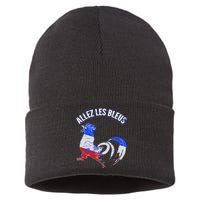 Allez Les Bleus France Soccer Sustainable Knit Beanie