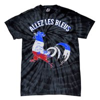 Allez Les Bleus France Soccer Tie-Dye T-Shirt