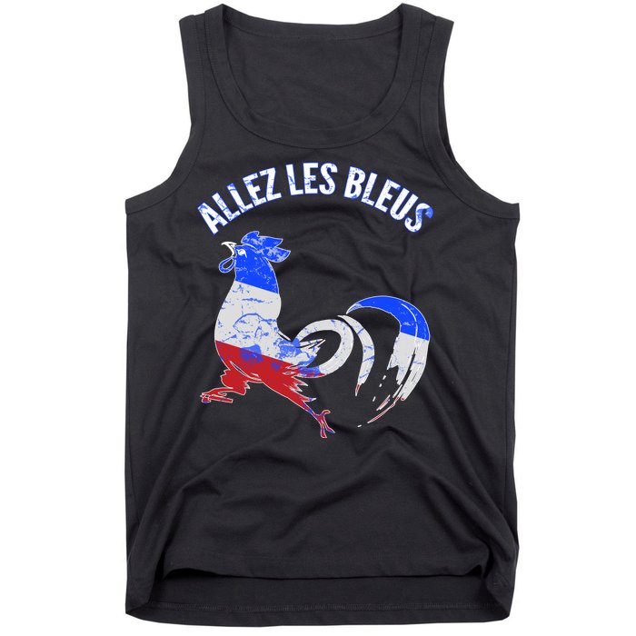 Allez Les Bleus France Soccer Tank Top