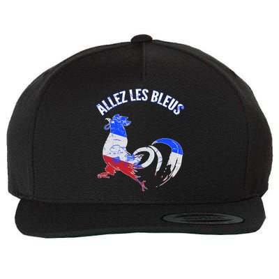 Allez Les Bleus France Soccer Wool Snapback Cap