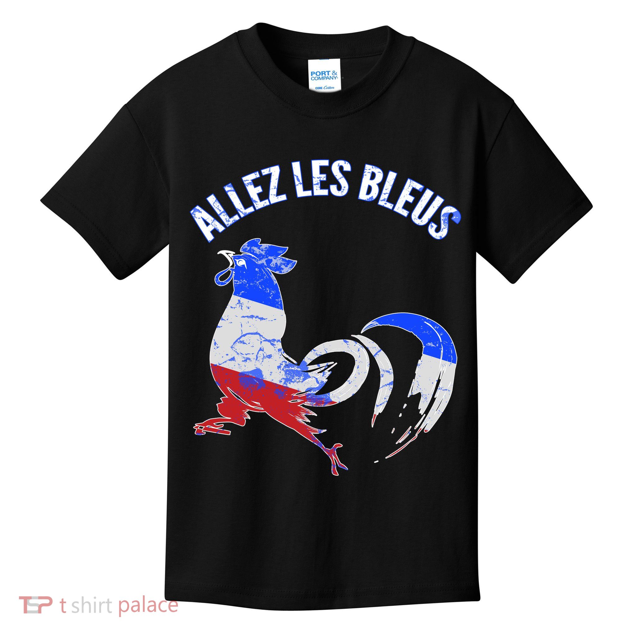 Allez Les Bleus France Soccer Kids T-Shirt