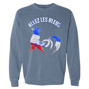 Allez Les Bleus France Soccer Garment-Dyed Sweatshirt