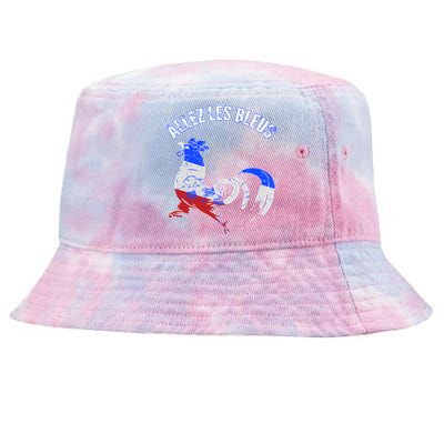 Allez Les Bleus France Soccer Tie-Dyed Bucket Hat