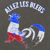 Allez Les Bleus France Soccer Cotton Canvas Backpack