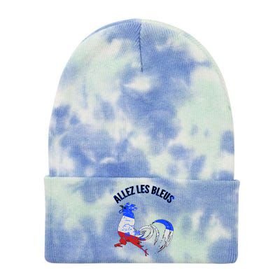 Allez Les Bleus France Soccer Tie Dye 12in Knit Beanie