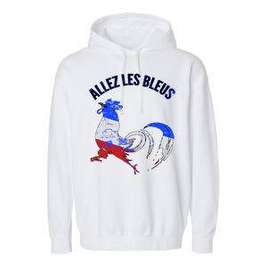 Allez Les Bleus France Soccer Garment-Dyed Fleece Hoodie