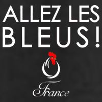 Allez Les Bleus France Soccer1 7 Panel Mesh Trucker Snapback Hat