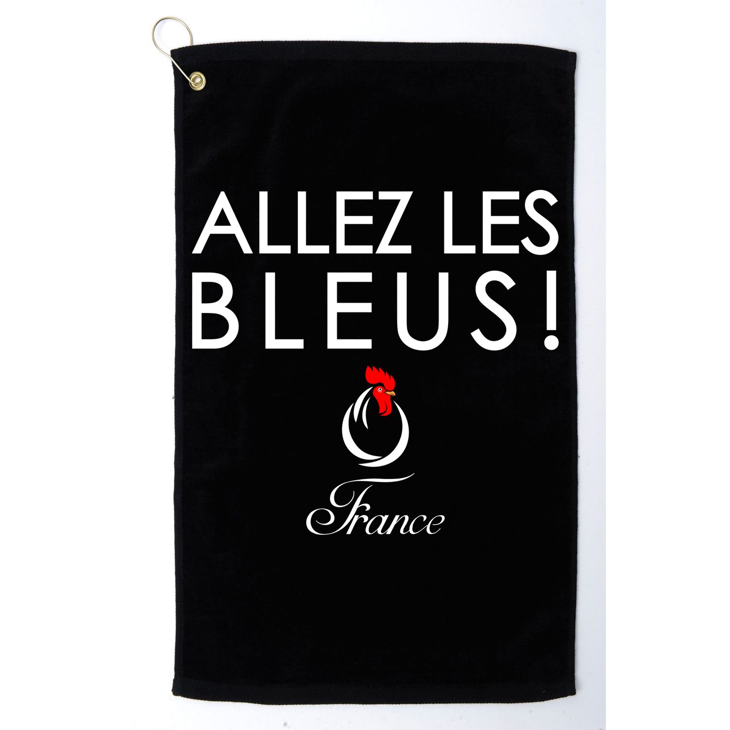 Allez Les Bleus France Soccer1 Golf Towel