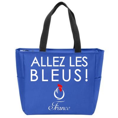 Allez Les Bleus France Soccer1 Zip Tote Bag