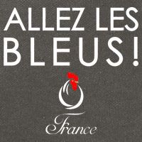 Allez Les Bleus France Soccer1 Cotton Canvas Backpack