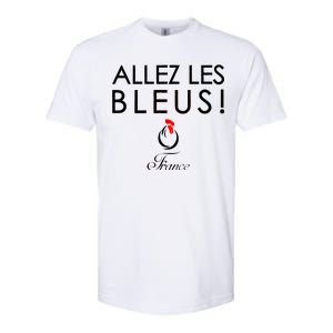 Allez Les Bleus France Soccer1 Softstyle CVC T-Shirt