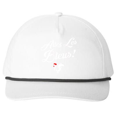 Allez Les Bleus France Team Chant Soccer Snapback Five-Panel Rope Hat