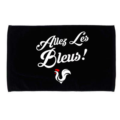 Allez Les Bleus France Team Chant Soccer Microfiber Hand Towel