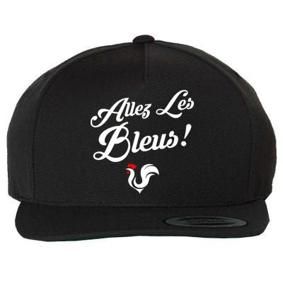 Allez Les Bleus France Team Chant Soccer Wool Snapback Cap