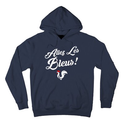 Allez Les Bleus France Team Chant Soccer Hoodie