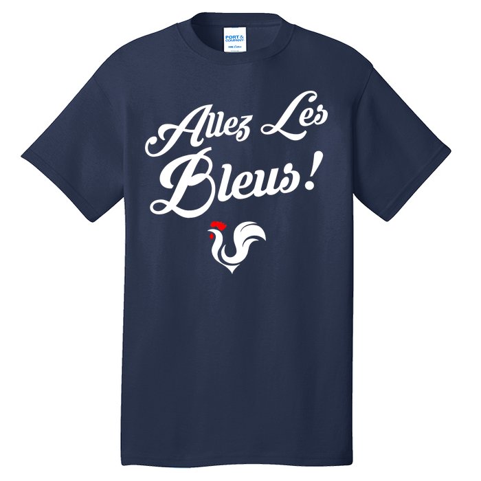 Allez Les Bleus France Team Chant Soccer Tall T-Shirt