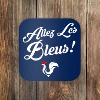 Allez Les Bleus France Team Chant Soccer Coaster