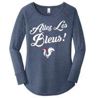 Allez Les Bleus France Team Chant Soccer Women's Perfect Tri Tunic Long Sleeve Shirt