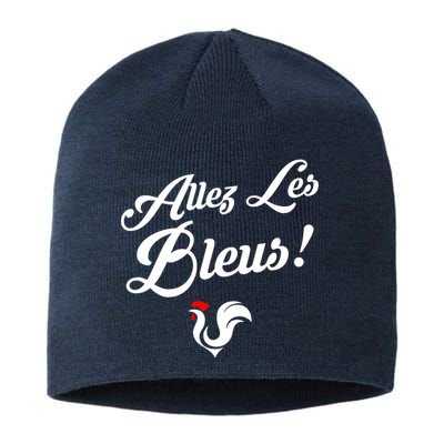 Allez Les Bleus France Team Chant Soccer Sustainable Beanie