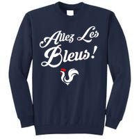 Allez Les Bleus France Team Chant Soccer Tall Sweatshirt