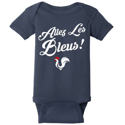 Allez Les Bleus France Team Chant Soccer Baby Bodysuit