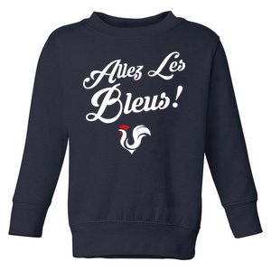 Allez Les Bleus France Team Chant Soccer Toddler Sweatshirt