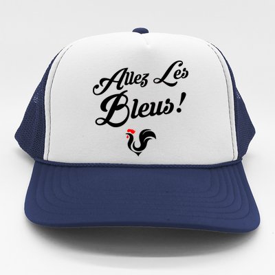 Allez Les Bleus France Team Chant Soccer Trucker Hat