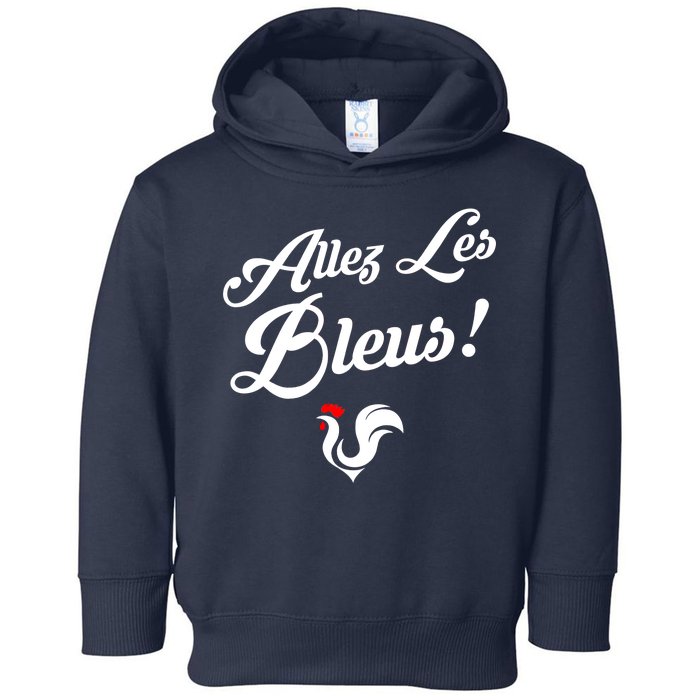 Allez Les Bleus France Team Chant Soccer Toddler Hoodie