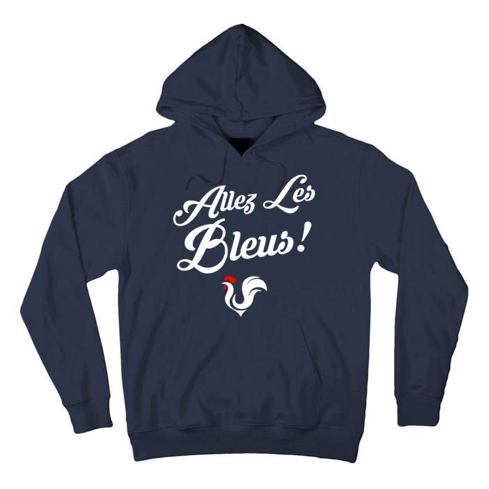 Allez Les Bleus France Team Chant Soccer Tall Hoodie