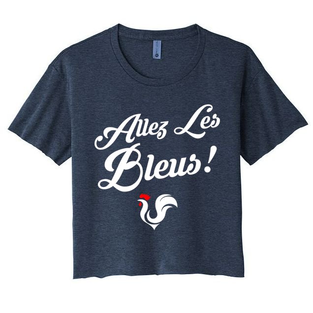 Allez Les Bleus France Team Chant Soccer Crop Top