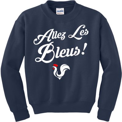 Allez Les Bleus France Team Chant Soccer Kids Sweatshirt