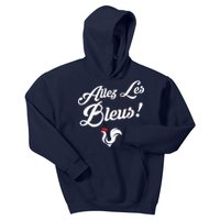 Allez Les Bleus France Team Chant Soccer Kids Hoodie