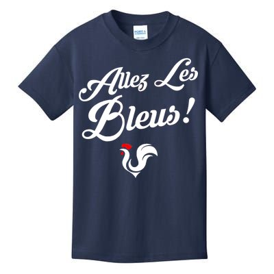 Allez Les Bleus France Team Chant Soccer Kids T-Shirt