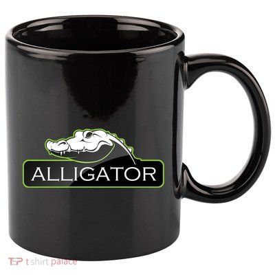 Alligator 11oz C Handle Ceramic Mug