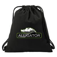 Alligator Drawstring Bag