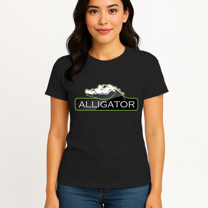 Alligator Womens T-Shirt