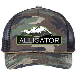 Alligator Retro Rope Trucker Hat Cap