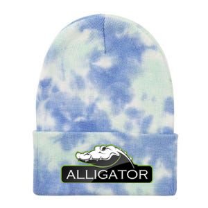 Alligator Tie Dye 12in Knit Beanie