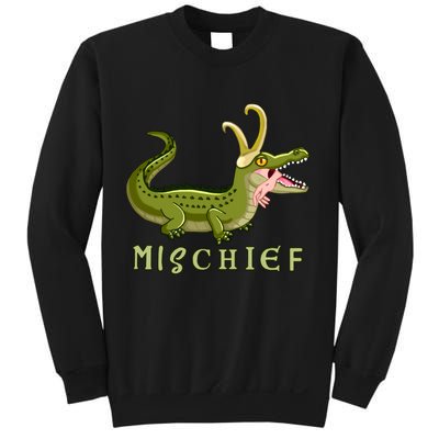 Alligator Gator Croki Crocodile God of Mischief Sweatshirt