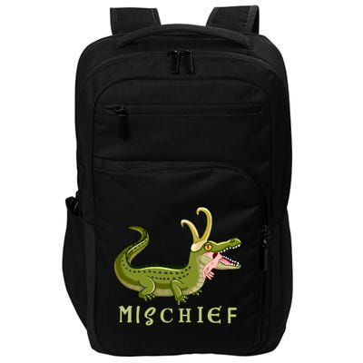 Alligator Gator Croki Crocodile God of Mischief Impact Tech Backpack