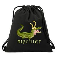 Alligator Gator Croki Crocodile God of Mischief Drawstring Bag