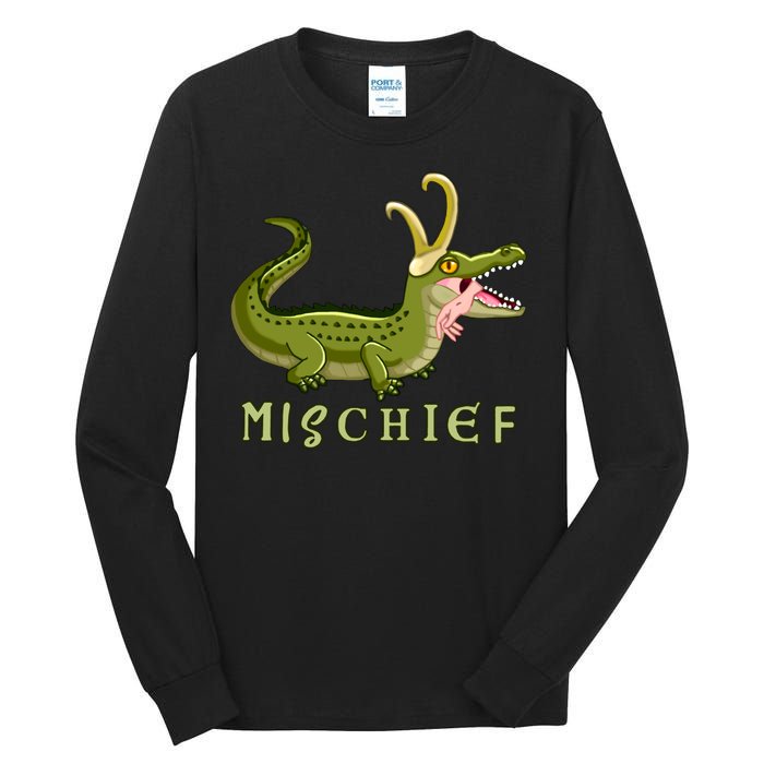 Alligator Gator Croki Crocodile God of Mischief Tall Long Sleeve T-Shirt