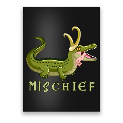 Alligator Gator Croki Crocodile God of Mischief Poster