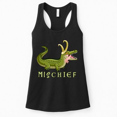 Alligator Gator Croki Crocodile God of Mischief Womens Tank Top