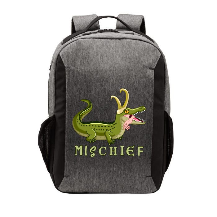 Alligator Gator Croki Crocodile God of Mischief Vector Backpack